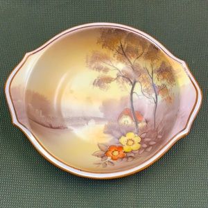 Beautiful Noritake vtg cottage bowl